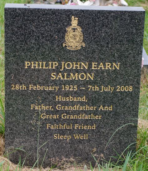 Philip John Earn Salmon South Stoneham Cemetery Flickr