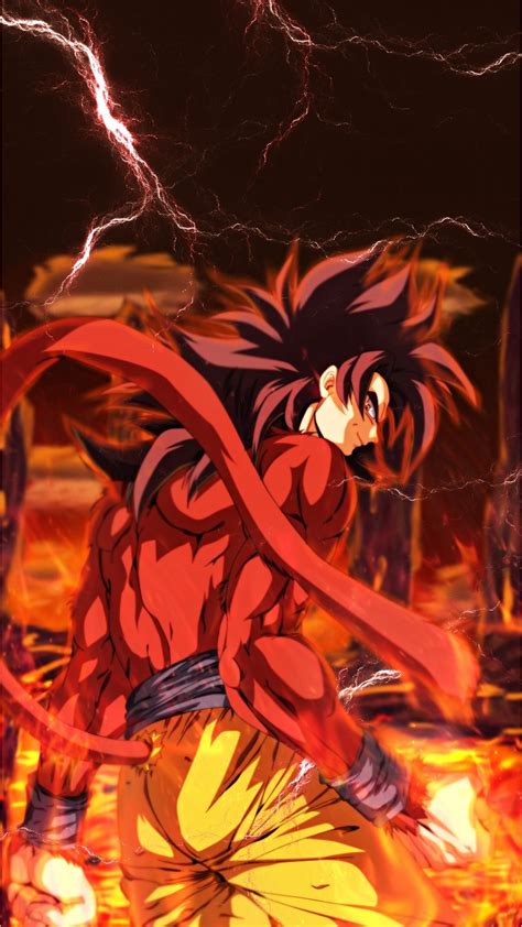 Goku Ssj4 Personajes De Dragon Ball Dibujos Ilustracion De Dragon