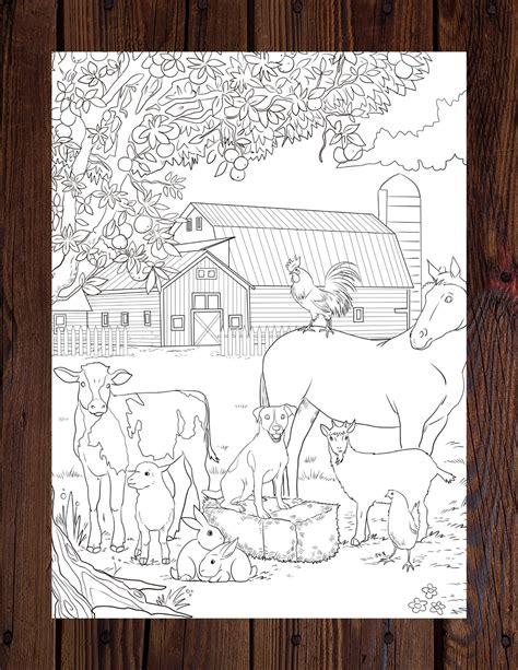 Printable Country Coloring Pages