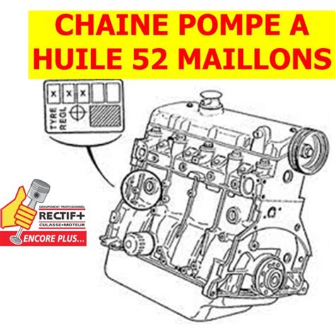 Kit Reparation Psa D B Xu Ja Net Ht Chaine Ppe Huile Maillons