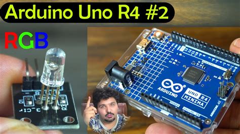 Rgb Led With Arduino Uno R Minima In Hindi Urdu Youtube