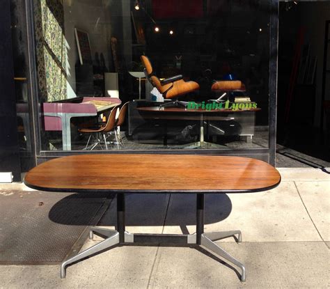 Charles And Ray Eames Segmented Base Rosewood Table By Herman Miller