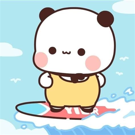 Pin By Cherry 🍒 On Panda Yier Cute Doodles Cute Love Cartoons Little Panda