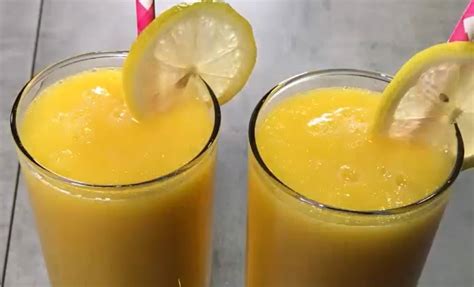 Receta C Mo Preparar Una Refrescante Limonada De Mango Sagrosso