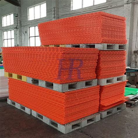 China Customized Hdpe Plastic Ground Protection Mat Manufacturers