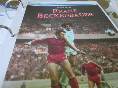 Fussball Legenden Franz Beckenbauer Deutschland Eur