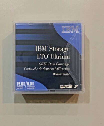 Ibm Lto 7 Ultrium Tape Cartridge 38l7302 Data Storage Brand New