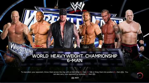 WWE 2K23 Kurt Angle Vs Batista Vs The Undertaker Vs Triple H Vs Randy