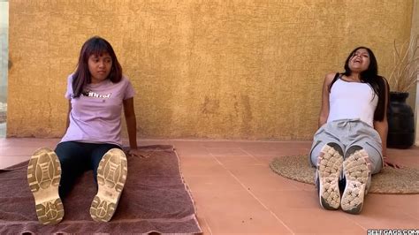 Tied Spreadeagle During Yoga Class Selfgags Nude Pics Xhamster