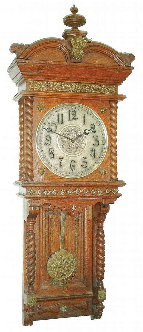 Sold Price Ansonia Clock Co New York Niobe Oak Time And Invalid