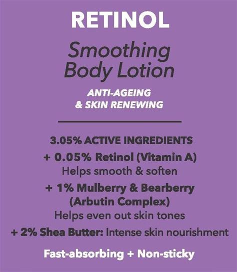 The Solution Retinol Smoothing Body Lotion 200ml Daisybelleie