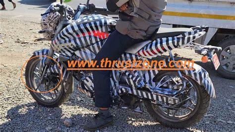 Bajaj Pulsar NS160 To Get 5 Inch TFT Screen Updated Switchgear Spotted