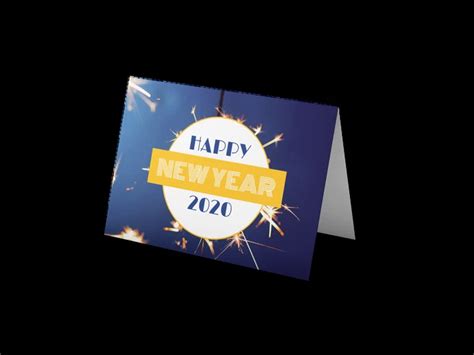 Free New Year Card Templates - Venngage