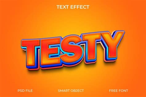 Premium Psd 3d Style Editable Text Effect