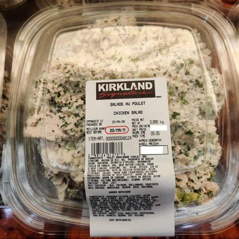 Kirkland Signature Chicken Salad 1 Kg 50 G Deliver Grocery Online Dg 9354 2793