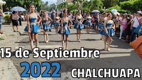 Desfile Del De Septiembre Chalchuapa Youtube