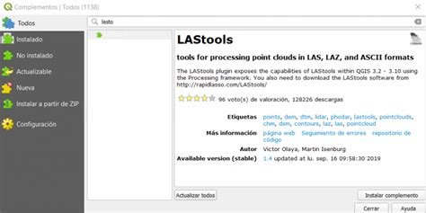 Datos Lidar En Qgis R Pido Y Sencillo Geasig