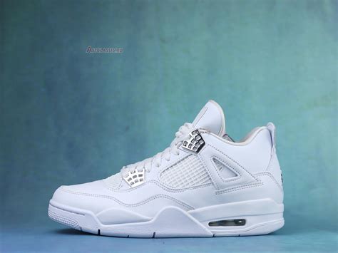 Air Jordan 4 Retro Pure Money 2017 308497 100 02 White Metallic Silver