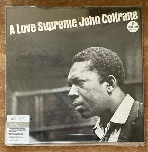 John Coltrane A Love Supreme Acoustic Sounds LP виниловая пластинка