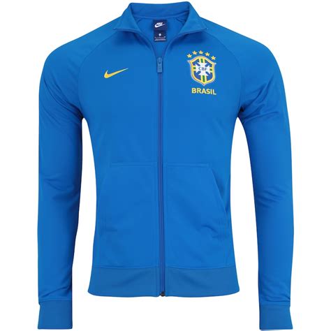 Jaqueta Da Seleção Brasileira 2018 Nike Sportswear Crew Masculina