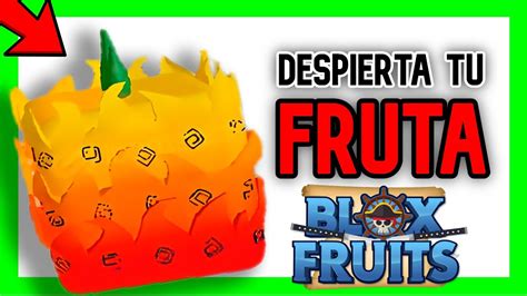 Como DESPERTAR Frutas En Blox Fruits YouTube