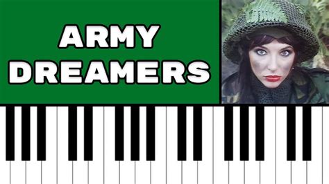 Kate Bush Army Dreamers Piano Tutorial Beginner Friendly Youtube