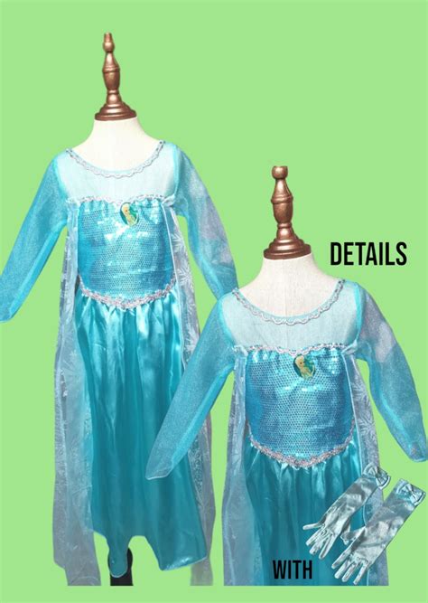 Elsa Frozen costume, Babies & Kids, Babies & Kids Fashion on Carousell