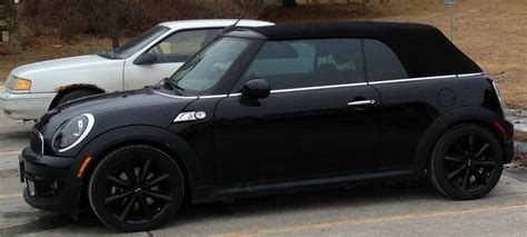 Triple black 2011 Cooper S convertible. : r/MINI