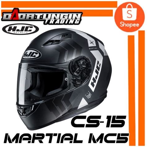 Japanese Helmet HJC CS 15 Martial Fullface Helmet COD Support Lazada PH