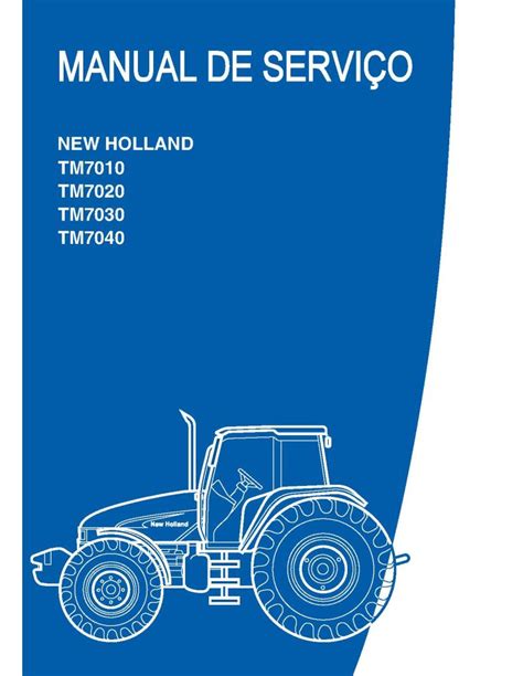 New Holland Tm Tm Tm Tm Tractors Pdf Service Manual Pt