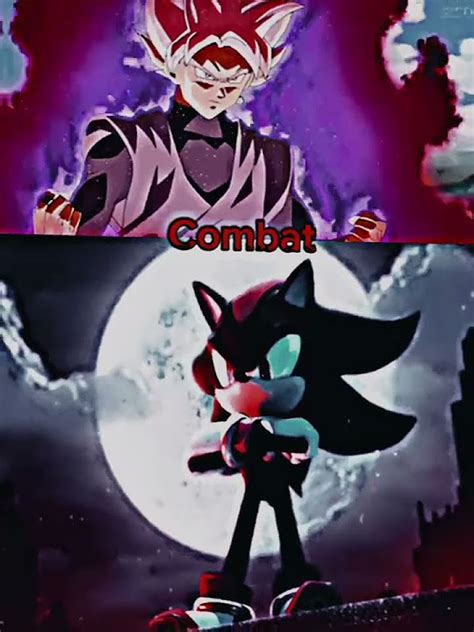 Goku Black Vs Shadow The Hedgehog Remake Youtube