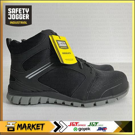 Jual Sepatu Safety Jogger Model Absolute Black S P Toecap Nano Carbon