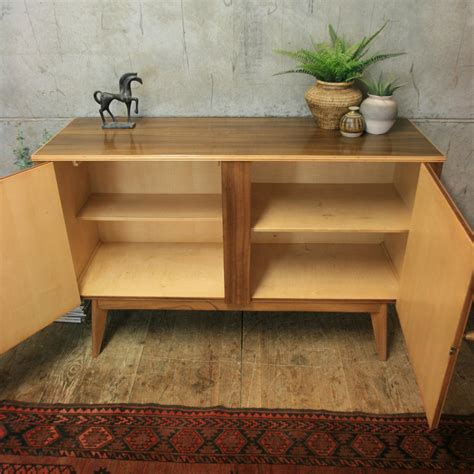 Mid Century Walnut Sideboard - 3007h – Mustard Vintage