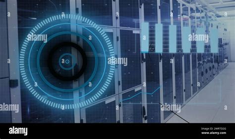 Image Of Round Scanner Statistical Data Processing And Mathematical