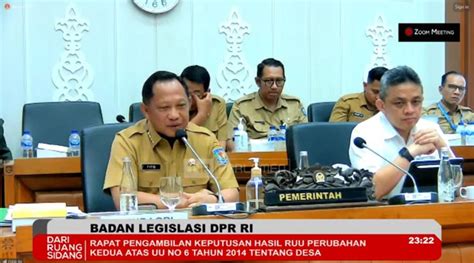 Dpr Dan Kemendagri Sepakat Revisi Uu Desa Ini Perubahannya Laman