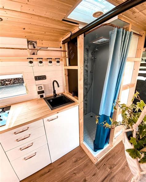 12 Camper Vans with Bathrooms: Toilet & Shower Inspiration for Off-Grid ...