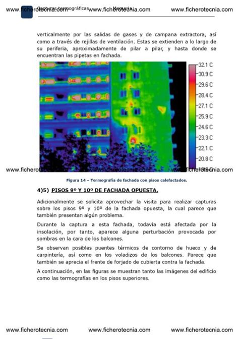 Plantilla Informe Editable Con Uso De Termograf As En Edificio