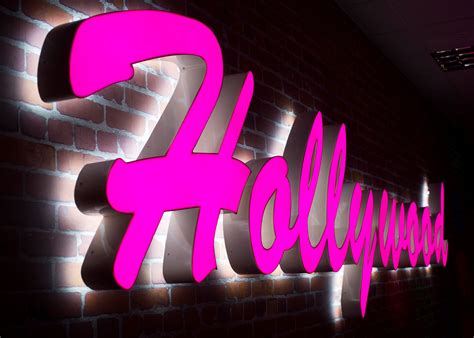 Built up letters internally illuminated with halo effect – Artofit