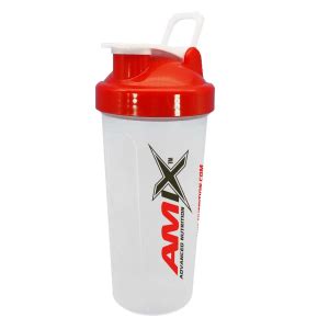 Amix Shaker Bottle 600ml NEW RED Amix Nutrition Cz