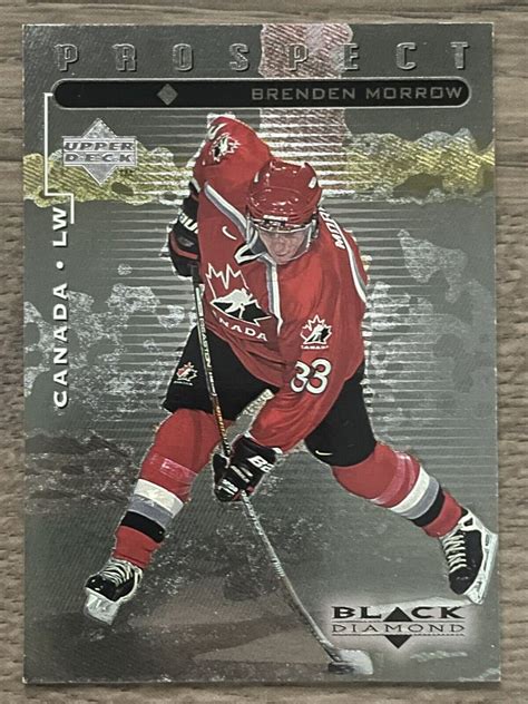 1999 00 Brenden Morrow Upper Deck Black Diamond Prospect Dallas Stars