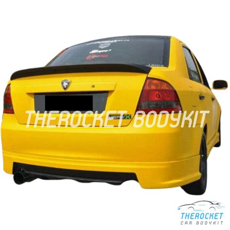 Ready Stok Proton Saga Blm Rs Full Skirt With Spoiler Bodykit