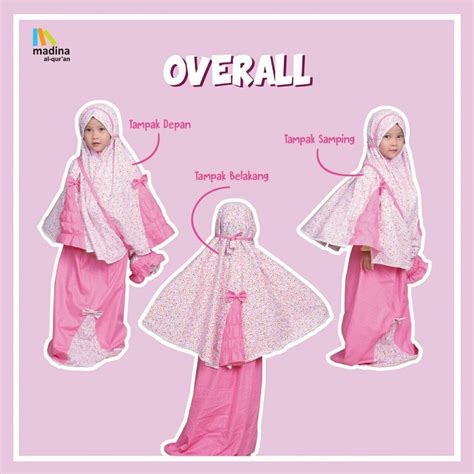 Mukena Katun Jepang Ibu Dan Anak The Madina Store