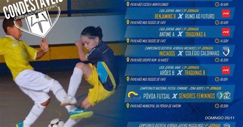 Montelongo Desportivo Futsal Todos Os Jogos Do Grupo Nun Lvares Iesfafe