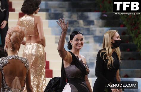 Katy Perry Sexy Seen Showing Off Her Hot Curves At The Met Gala In New York City Aznude