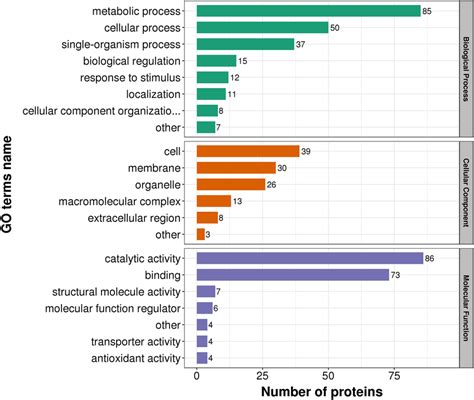 Statistical Distribution Chart Of Differentially Expressed Proteins Download Scientific Diagram