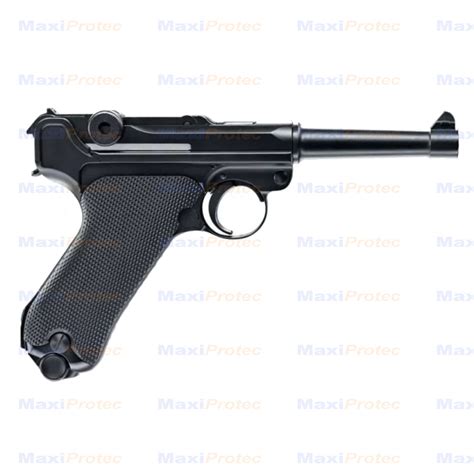 Pistolet à plombs P08 Legends CO2 Cal 4 5mm BBs 3 Joules Pistolet CO2