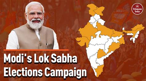 Lok Sabha Elections Pm Modis Day Election Campaign Across