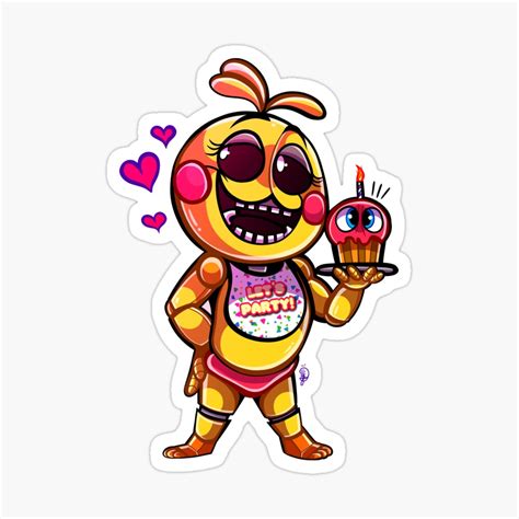 Five Nights At Freddys Sticker Fnaf Toy Chica Ph