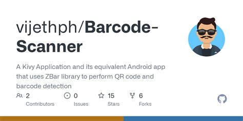 GitHub Vijethph Barcode Scanner A Kivy Application And Its