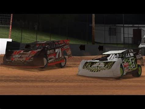 Iracing Dirt Super Late Models Official Race Lanier Youtube